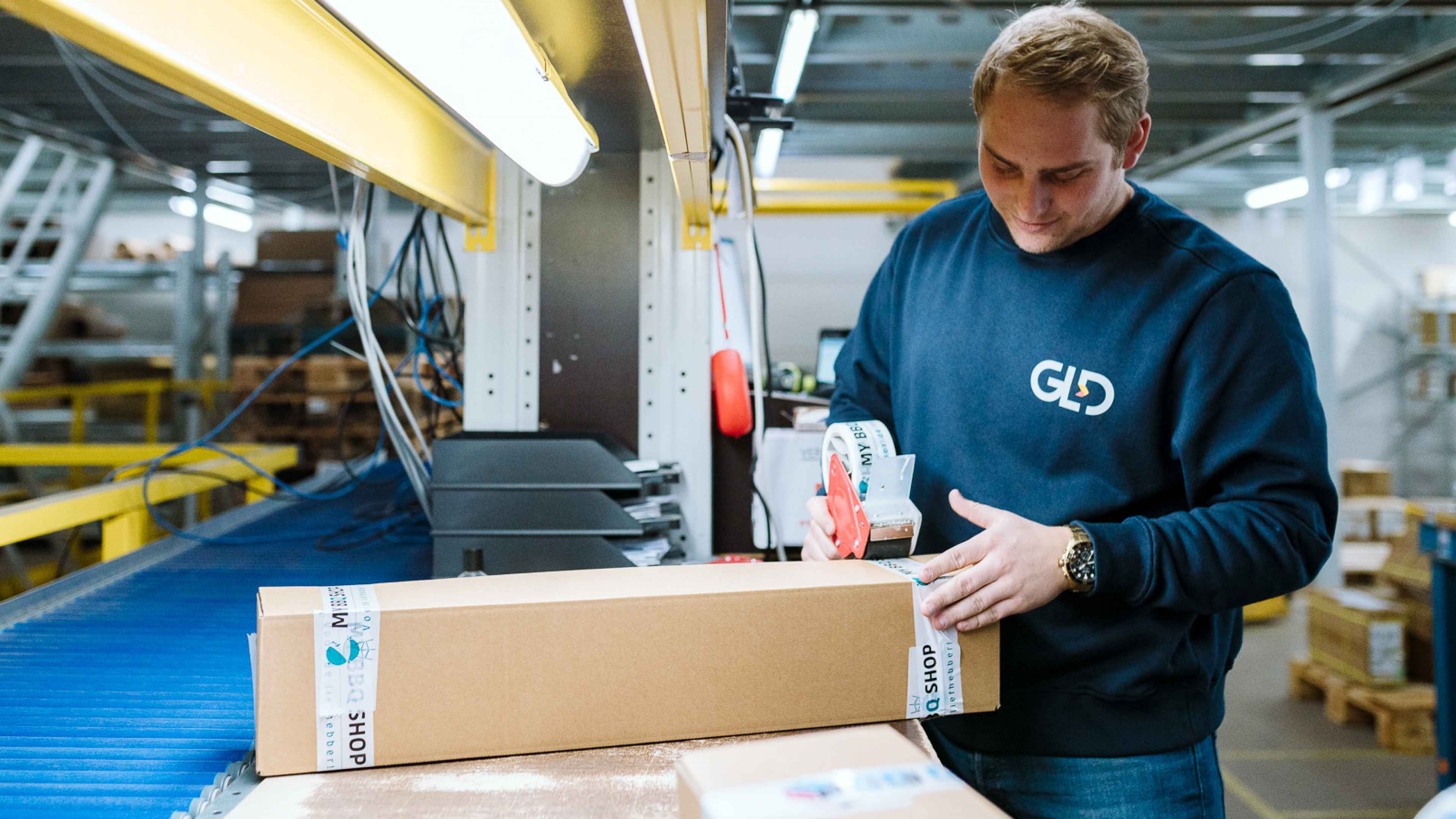 webshop logistiek
